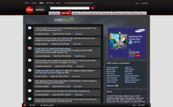 screenshot CNET River