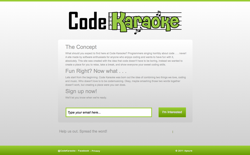 screenshot Code Karaoke