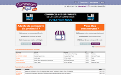 screenshot Commerces and Co