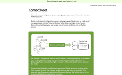 screenshot ConnectTweet