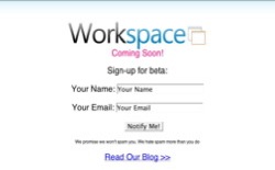 screenshot Workspace