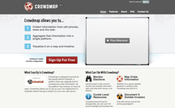 screenshot Crowdmap