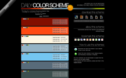screenshot DailyColorScheme