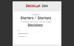 screenshot DecisionJam