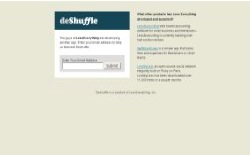 screenshot deShuffle