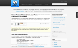 screenshot DeviceKnit