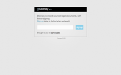 screenshot Docracy
