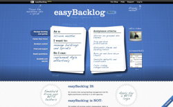 screenshot easyBacklog
