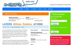 screenshot e-Church