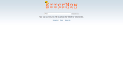 screenshot ErrorNow