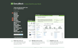 screenshot EveryBlock