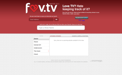 screenshot fav.tv