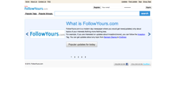 screenshot FollowYours