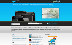 screenshot geoloqi
