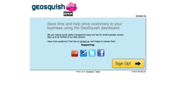 screenshot geosquish