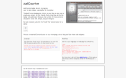screenshot MailCounter