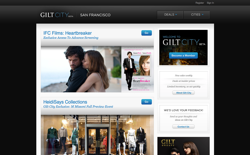 screenshot Gilt City San Francisco