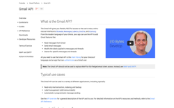 screenshot Gmail API