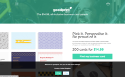 screenshot Goodprint