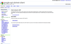 screenshot google-api-dotnet-client