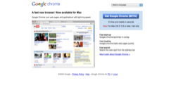 screenshot Google Chrome for Mac