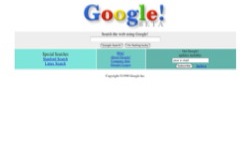 screenshot Google! (1998)
