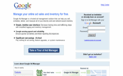 screenshot Google Ad Manager