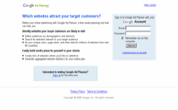 screenshot Google AdPlanner