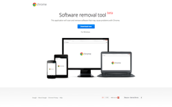 screenshot Chrome Software Removal Tool