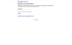 screenshot Google Feedback