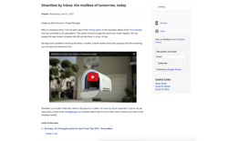 screenshot Google Smartbox By Inbox