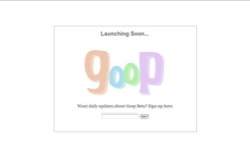 screenshot goop