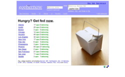 screenshot GopherNow