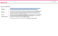 screenshot groop.us