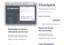 screenshot Handpick