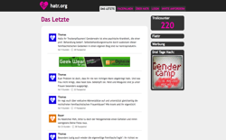 screenshot hatr.org