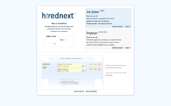 screenshot HiredNext