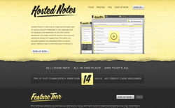 screenshot Hosted Notes