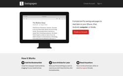 screenshot Instapaper Beta