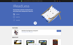 screenshot iReadLess