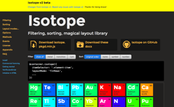 screenshot Isotope