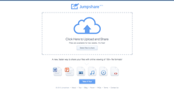 screenshot Jumpshare