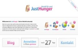 screenshot JustHunger