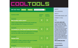 screenshot Ask Cool Tools