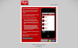 screenshot Kliqed