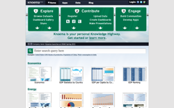 screenshot Knoema