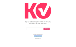 screenshot KO Lists