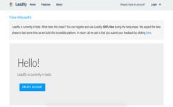 screenshot Leadfly