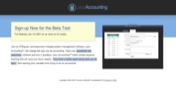 screenshot LessAccounting