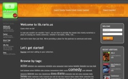 screenshot lib.rario.us